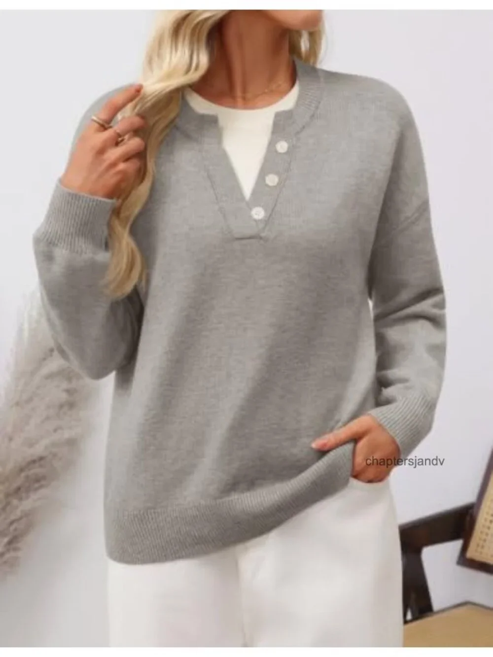 N/A cozy oversized